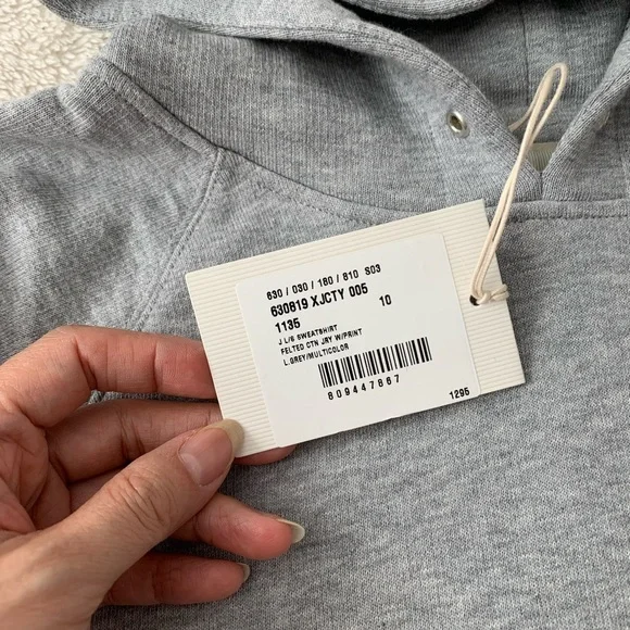 NWT Gucci Teen Boy Cotton Jersey Sweatshirt J10 - Picture 5 of 9